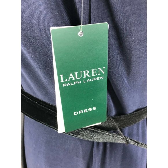 *New LAUREN Ralph Lauren Mid Weight Matte Jersey Murila Sleeveless Dress 10 $108 - Picture 4 of 10